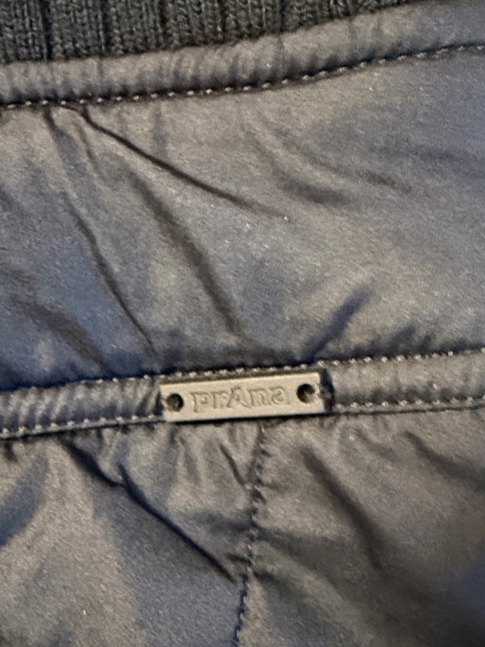 prAna Diva Wrap Quilted Fleece Lined Black Skirt Size XL - Picture 7 of 12